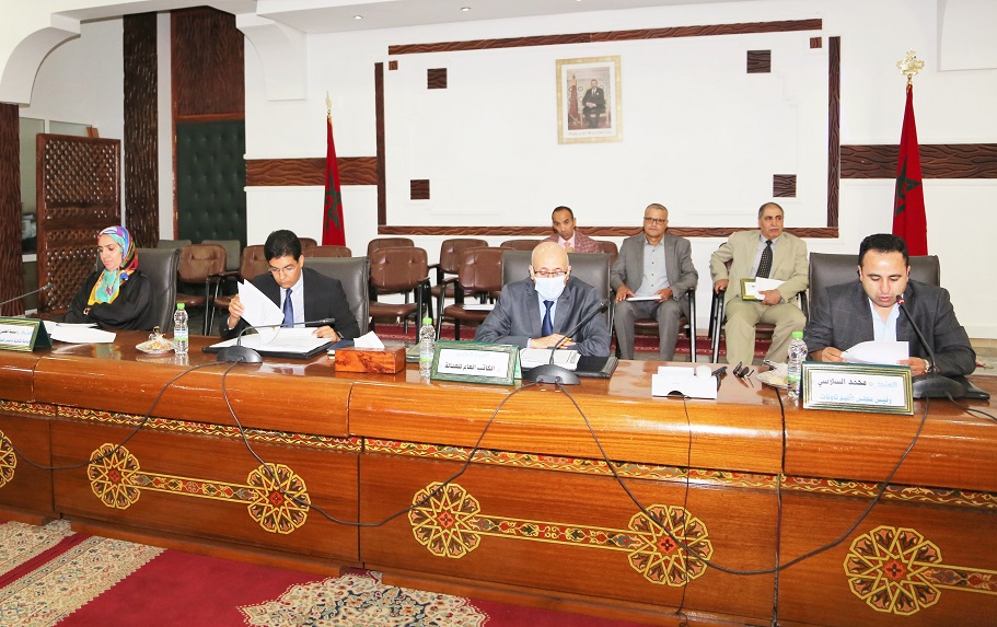 محمد السلاسي رئيس المجلس الاقليمي لتاونات يقول بخصوص الدورة العادية للمجلس الاقليمي