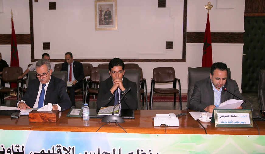 محمد الحجيرة مستشار بالمجلس الاقليمي يصرح بخصوص أشغال الدورة العادية للمجلس الاقليمي بتاونات