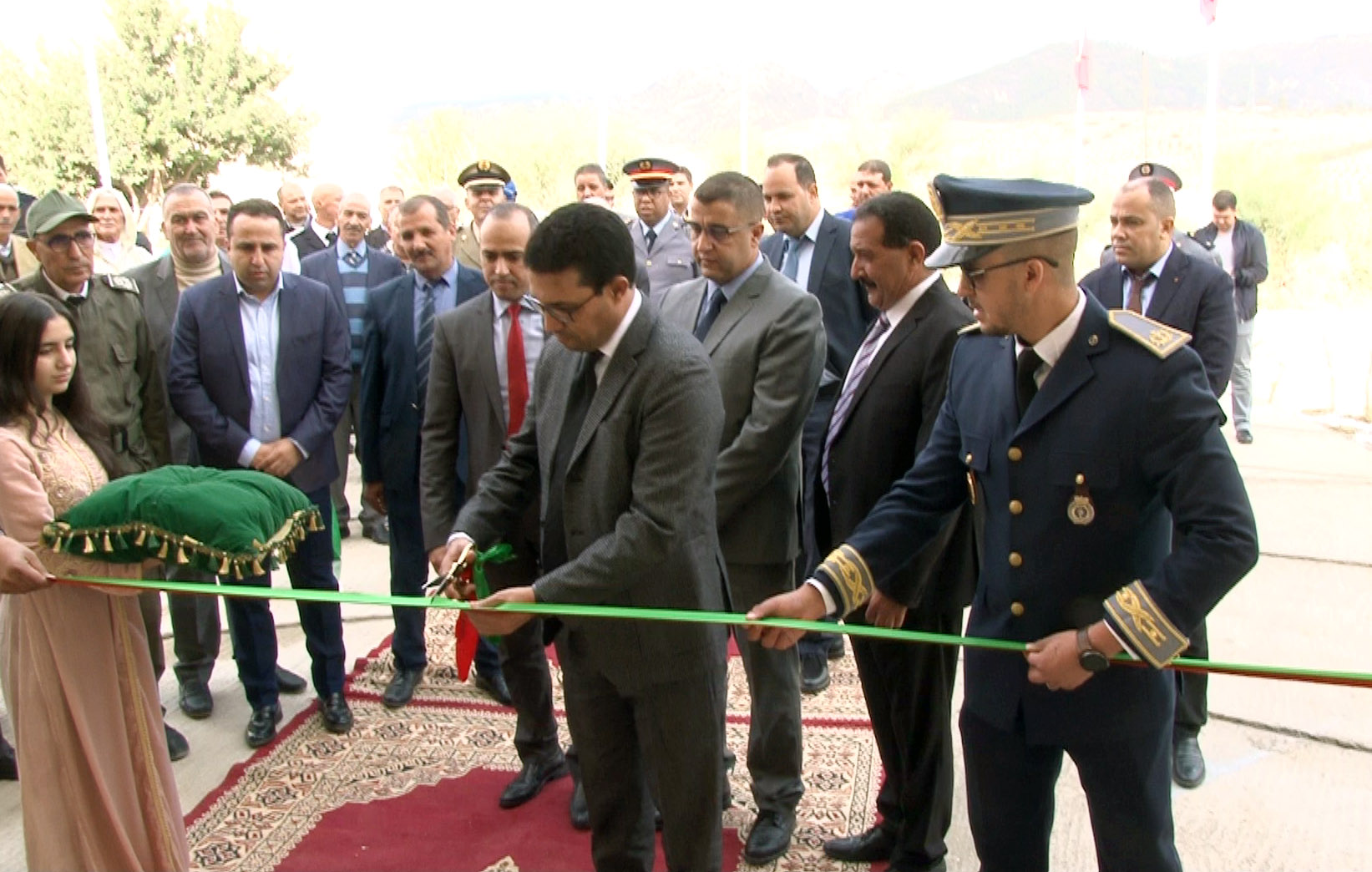 ميلاد مشاريع اجتماعية بمناسبة تخليد الذكرى 67 لعيد الاستقلال المجيد بإقليم تاونات