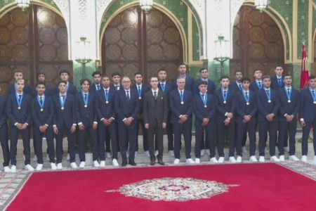 ولي العهد مولاي الحسن يترأس حفلاً ملكياً تكريماً لأبطال العالم لأقل من 20 سنة