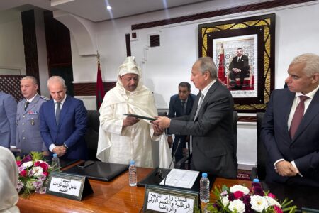 تنصيب عبد الكريم الغنامي عاملاً على إقليم تاونات: بداية مرحلة جديدة للتنمية والحكامة الترابية