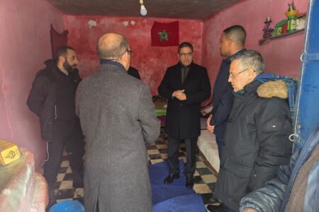 عامل إقليم تازة في زيارة ميدانية لباب بودير لمواكبة الساكنة خلال موجة البرد القارس