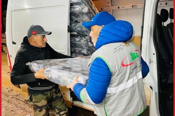 ترحيل وإيواء أزيد من 122 شخصًا بإقليم الخميسات عقب التساقطات المطرية القوية